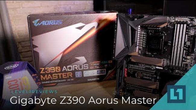 Embedded thumbnail for Gigabyte Z390 Aorus Master Review + Linux Test