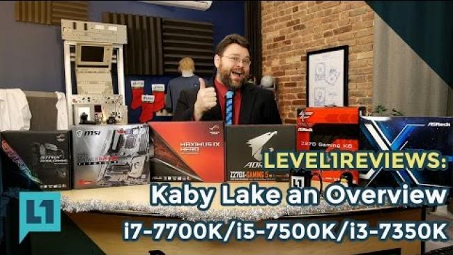 Embedded thumbnail for Kaby Lake: i7-7700k, i5-7600k, i3-7350k and Z270 Everything You Need To Know