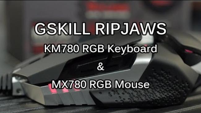 Embedded thumbnail for GSKILL RIPJAWS KM780 AND MX780 GAMING PERIPHERALS