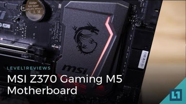 Embedded thumbnail for MSI Z370 Gaming M5 Motherboard Review