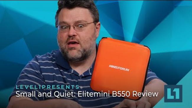 Embedded thumbnail for Small and Quiet: Elitemini B550 Review