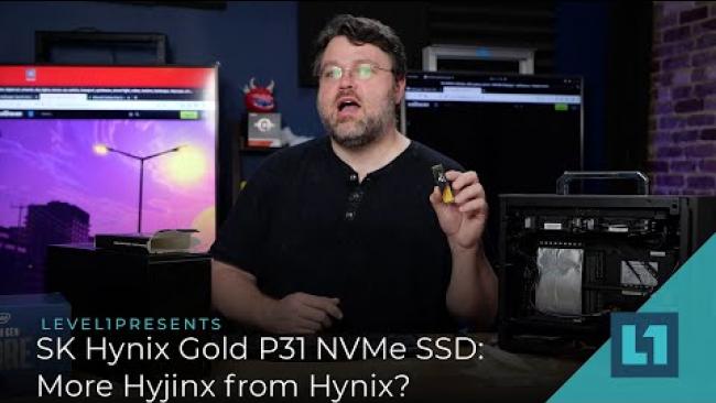 Embedded thumbnail for SK Hynix Gold P31 NVMe SSD: More Hyjinx from Hynix?