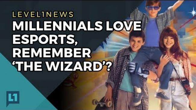 Embedded thumbnail for Level1 News June 12th 2017: Millennials Love Esports, Remember &amp;#039;The Wizard&amp;#039;?