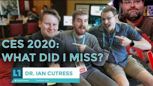 Embedded thumbnail for CES 2020: What I Missed -- Live with Dr. Cutress