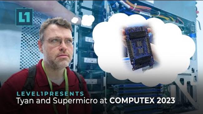Embedded thumbnail for Tyan and Supermicro at COMPUTEX 2023