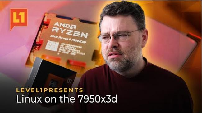 Embedded thumbnail for Linux on the 7950x3d