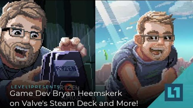 Embedded thumbnail for Level1 Chats: Game Dev and Pixel Artist Bryan Heemskerk on Valve&amp;#039;s Steam Deck and More!
