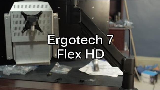 Embedded thumbnail for The Ergotech 7 Flex HD - Monitor Mounting Solution even for large displays