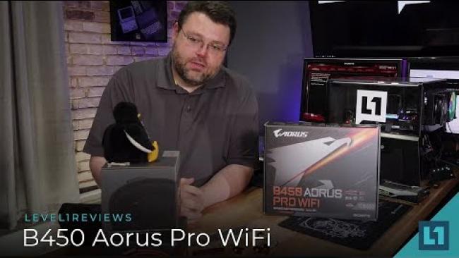 Embedded thumbnail for Gigabyte B450 Aorus Pro WiFi Review + Linux Test