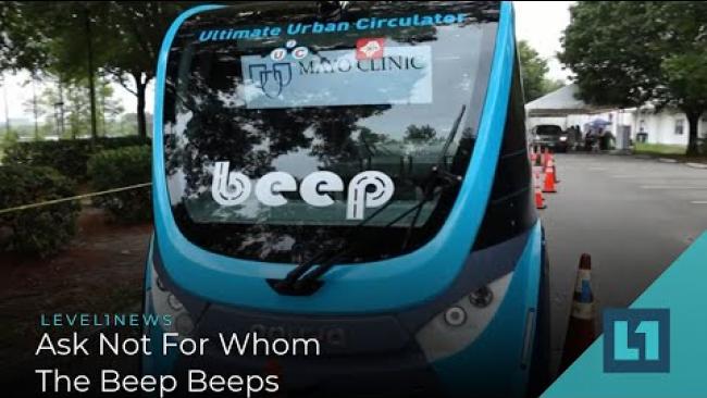 Embedded thumbnail for Level1 News April 14 2020: Ask Not For Whom The Beep Beeps