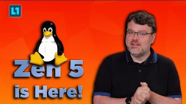 Embedded thumbnail for Zen 5 Is Here! But How&amp;#039;s The Linux Support?