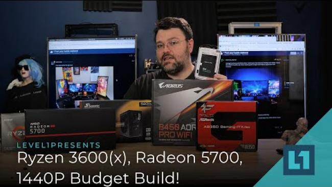 Embedded thumbnail for Ryzen 3600(x), Radeon 5700, 1440 Budget Build!