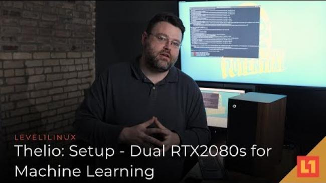 Embedded thumbnail for Thelio: Setup - Dual RTX 2080s For Machine Learning