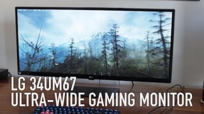 Embedded thumbnail for LG 34UM67: Freesync Ultra-wide 21:9 Gaming Monitor Review