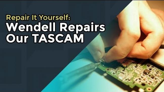 Embedded thumbnail for Saving $$$ Repairing Our Audio Equipment -- Tascam 60d mkII