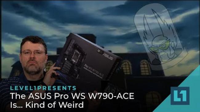 Embedded thumbnail for The ASUS Pro WS W790 ACE Is... Kind Of Weird