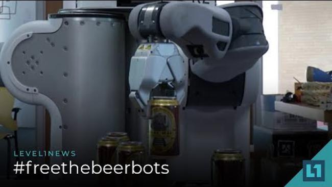 Embedded thumbnail for Level1 News September 4 2018: #freethebeerbots Patron Edition