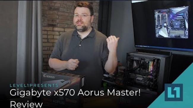 Embedded thumbnail for GIGABYTE X570 AORUS Master Review!