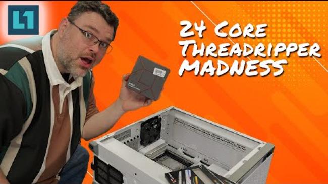 Embedded thumbnail for Just How Good Is The 24 Core Threadripper? A Build