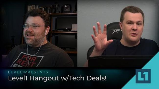 Embedded thumbnail for Level1 Hangout w/Tech Deals! Intel, Arm/Apple, and the state of the tech industry