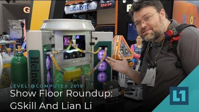 Embedded thumbnail for GSkill And Lian Li! @ Computex 2019!