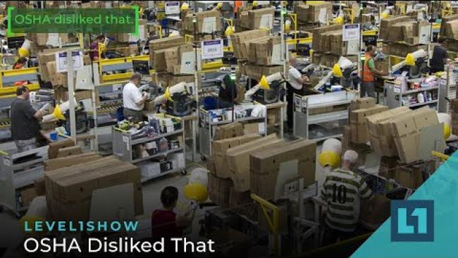 Embedded thumbnail for The Level1 Show January 24 2023: OSHA Disliked That
