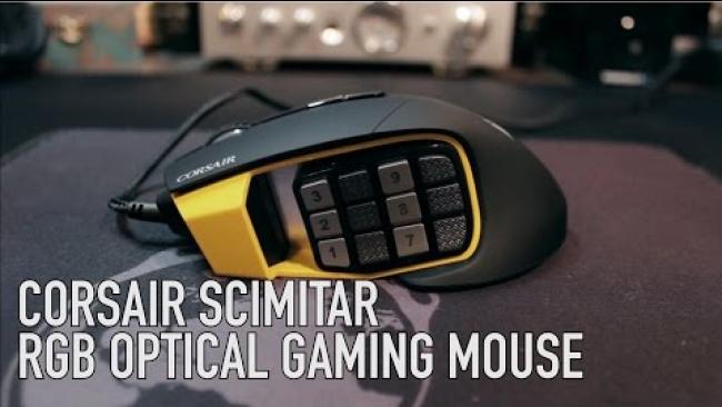 Embedded thumbnail for Corsair Scimitar RGB Optical MOBA/MMO Gaming Mouse