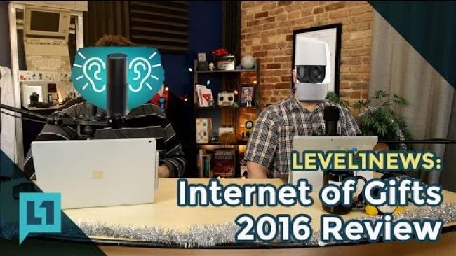 Embedded thumbnail for Level1News: 2016-12-27 Internet of Gifts 2016 Review