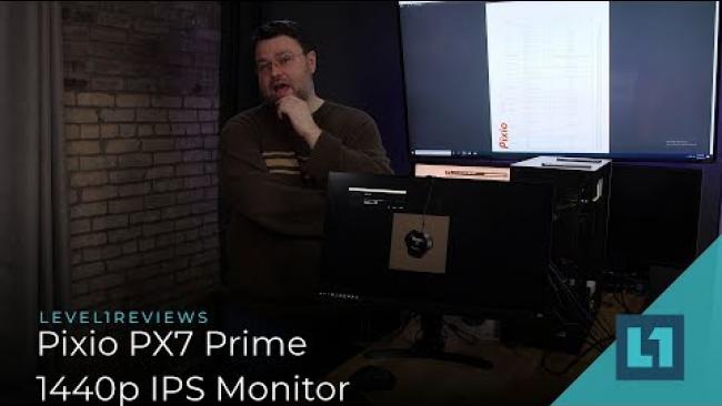 Embedded thumbnail for Pixio PX7 Prime 1440p IPS Monitor Review!