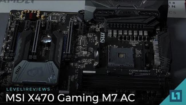 Embedded thumbnail for MSI X470 Gaming M7 AC Motherboard Review + Linux Test