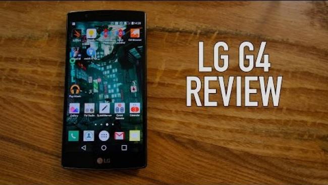 Embedded thumbnail for LG G4 Review - 4k Video, Camera Test, Benchmarks, Etc.