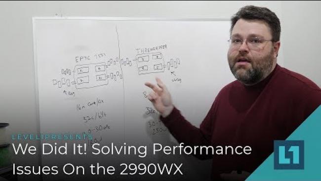 Embedded thumbnail for 2990WX Threadripper Performance Regression FIXED on Windows* #threadripper