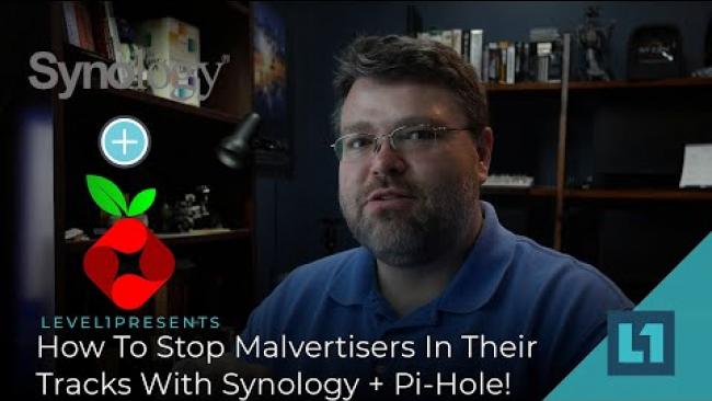 Embedded thumbnail for How To Stop Malvertisers In Their Tracks With Synology + Pi-Hole!