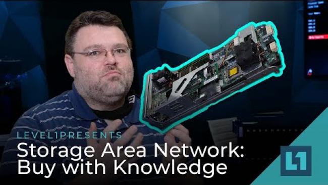 Embedded thumbnail for Storage Area Network: Buy with Knowledge