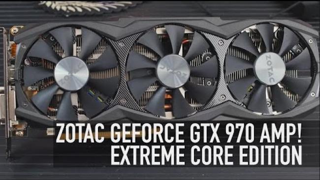 Embedded thumbnail for Zotac GTX 970 AMP! Extreme Core: The Fastest GTX 970