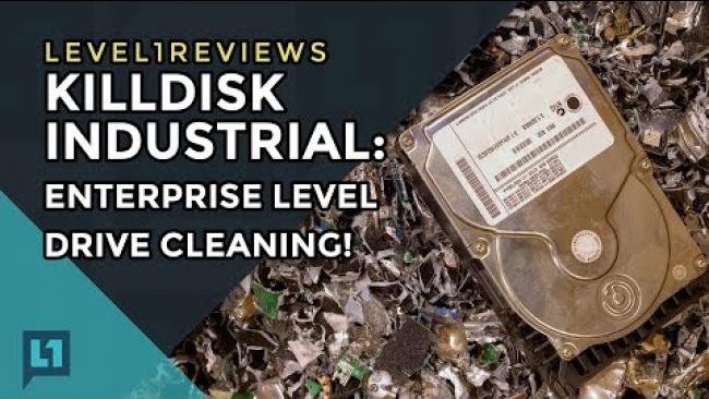 Embedded thumbnail for KillDisk Industrial: Enterprise Level Drive Cleaning!