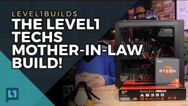 Embedded thumbnail for Ryzen 3 1300x Build: The Mother-In-Law, ft Fractal Focus G