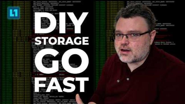 Embedded thumbnail for Setting Up a DIY Storage Server To Go Fast!