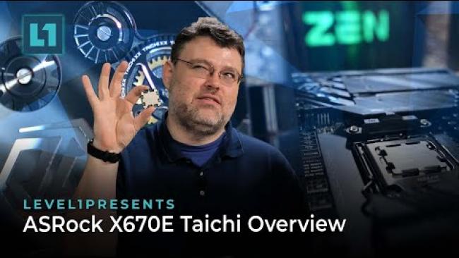 Embedded thumbnail for ASRock X670E Taichi Overview