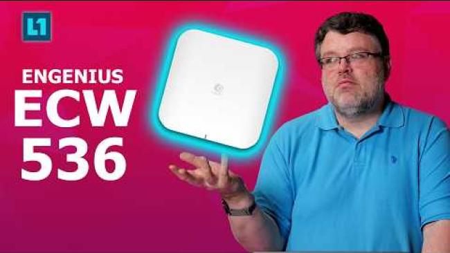 Embedded thumbnail for Putting the Engenius ECW536 4x4x4 Wifi 7 Access Point to the Test!