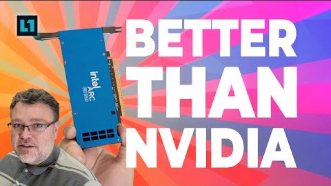 Embedded thumbnail for The Intel Arc B50 is the Better Alternative to Nvida&amp;#039;s A1000