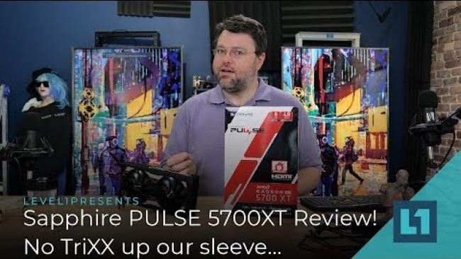Embedded thumbnail for Sapphire PULSE 5700XT Review! No TriXX up our sleeve...