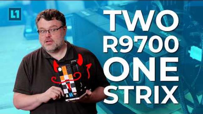 Embedded thumbnail for Unholy Strix Machine! Doubling up with R9700s
