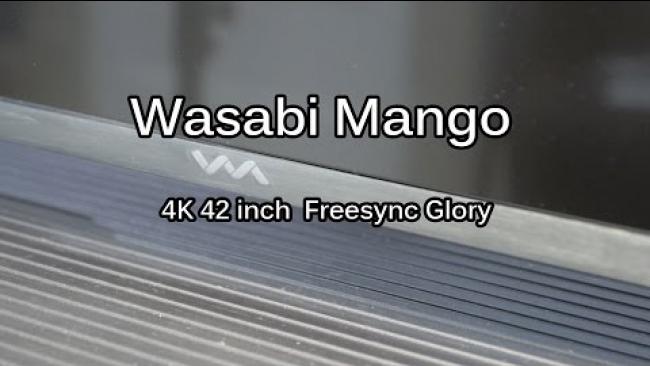 Embedded thumbnail for 4K Monitors: The Wasabi Mango UHD420 Freesync, 4k and 120hz (1080p)!