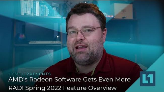 Embedded thumbnail for AMD’s Radeon Software Gets Even More RAD! Radeon Super Resolution and more!