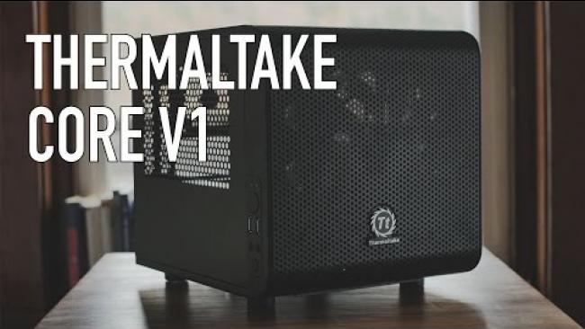 Embedded thumbnail for Thermaltake Core V1 ITX Case ($50 ITX Case!)