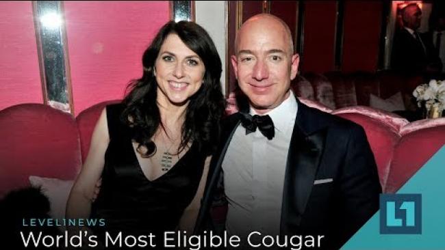 Embedded thumbnail for Level1 News April 10 2019: World&amp;#039;s Most Eligible Cougar