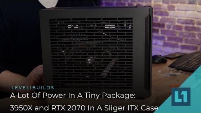 Embedded thumbnail for No Compromise ITX 3950X Build - 6tb NVMe / 32gb RAM