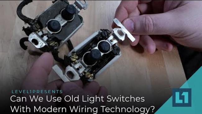 Embedded thumbnail for Better IoT: Can We Use Old-School Light Switches With Modern Wiring Technology?