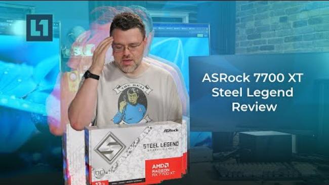 Embedded thumbnail for ASRock 7700 XT Steel Legend Review